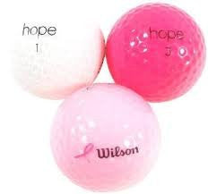 1 Dozen Wilson Hope Golf Balls Grade A/B