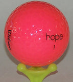 1 Dozen Wilson Hope Golf Balls Grade A/B