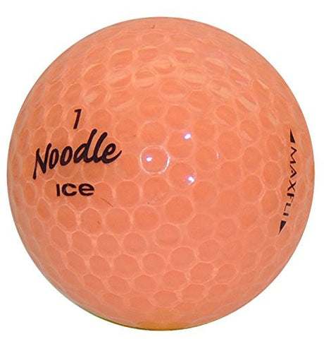 48 Orange Mix Recycled Golf Balls Grade C