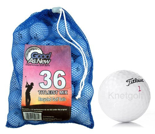 36 Titleist Mix Recycled Golf Ball